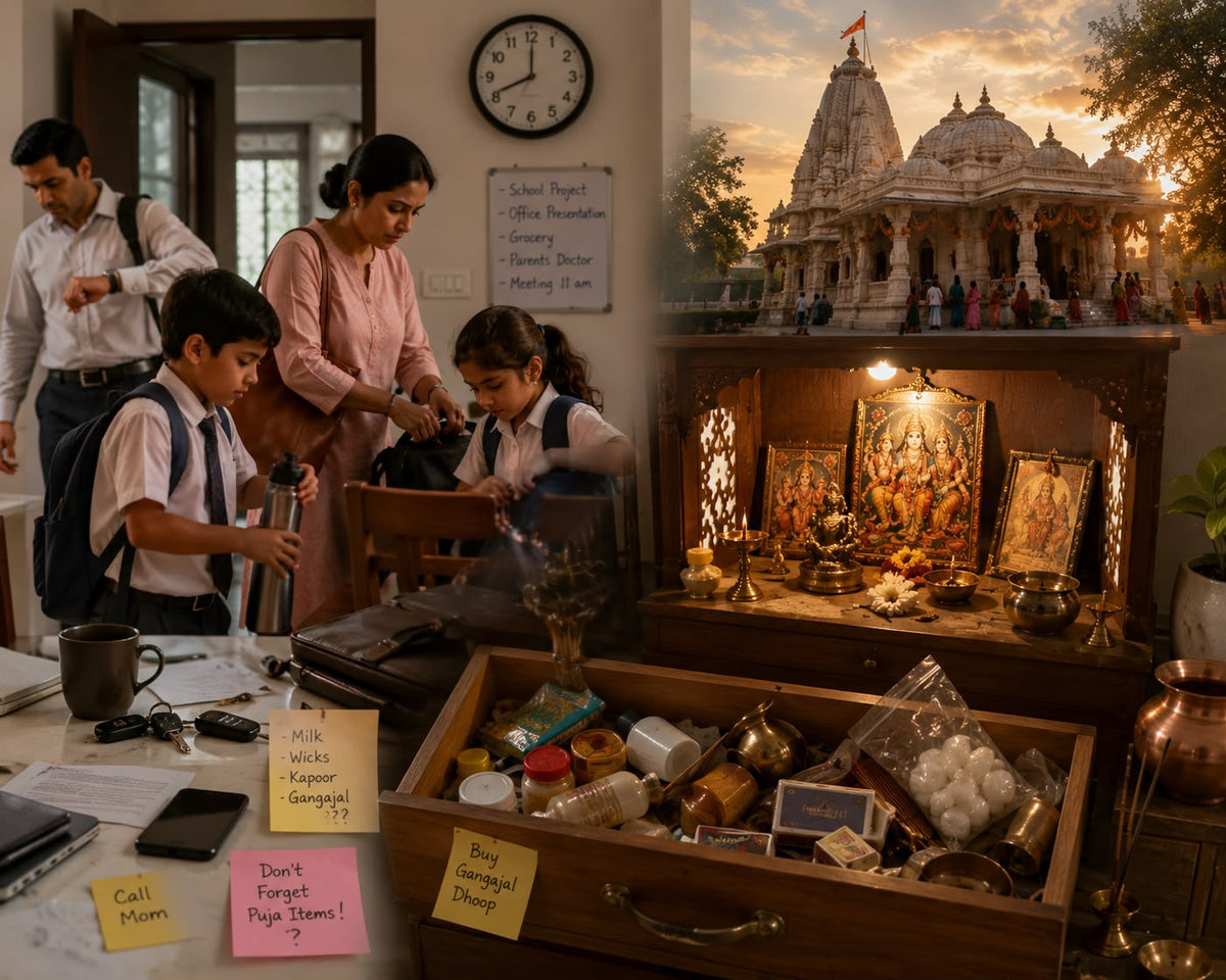 Why Daily Puja Has Become Difficult in Modern Urban Homes