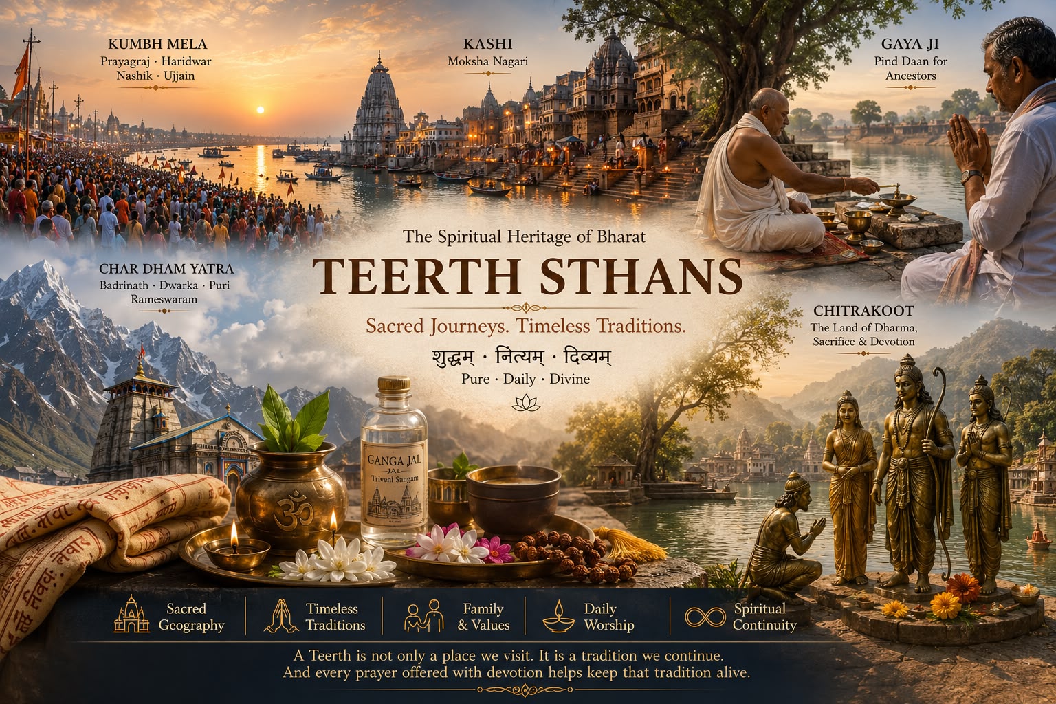 Why Sanatan Tradition Gives Such Importance to Teerth Sthans