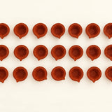 Handcrafted Diya Set (Set Of 21)