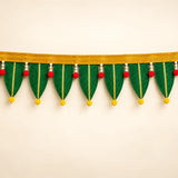 Green Leaf Toran – Traditional Door Hanging