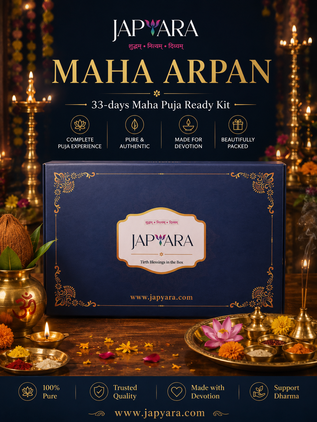 Maha Arpan — Full Ritual Puja Subscription
