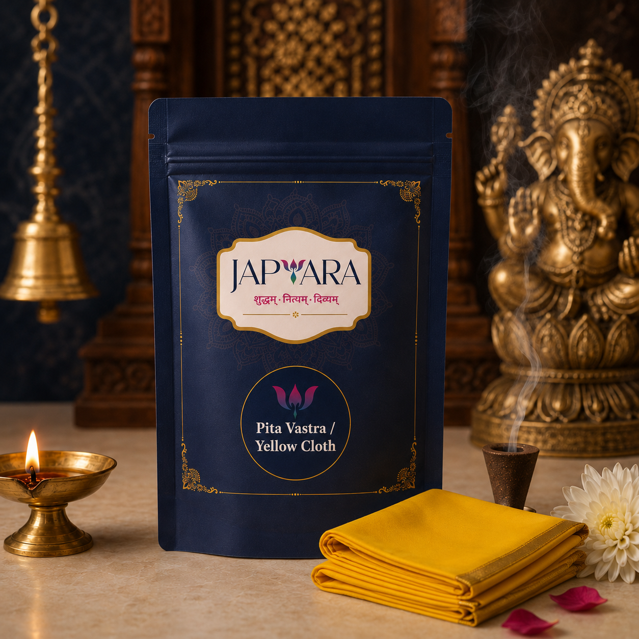 Pila Vastra / Yellow Cloth — 0.5 m