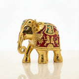 Suvarna Gaj Murti – Premium Golden Elephant Figurine