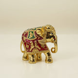 Suvarna Gaj Murti – Premium Golden Elephant Figurine
